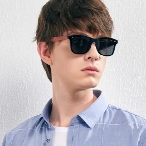 Gafas de Sol Masculinas de Madera Polarizadas UV400 - Zynvel