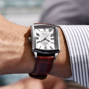 Reloj Cuadrado Impermeable de Estilo Europeo - Zynvel