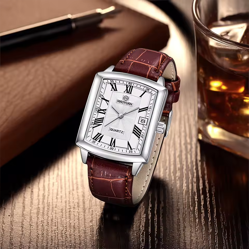 Reloj Cuadrado Impermeable de Estilo Europeo - Zynvel